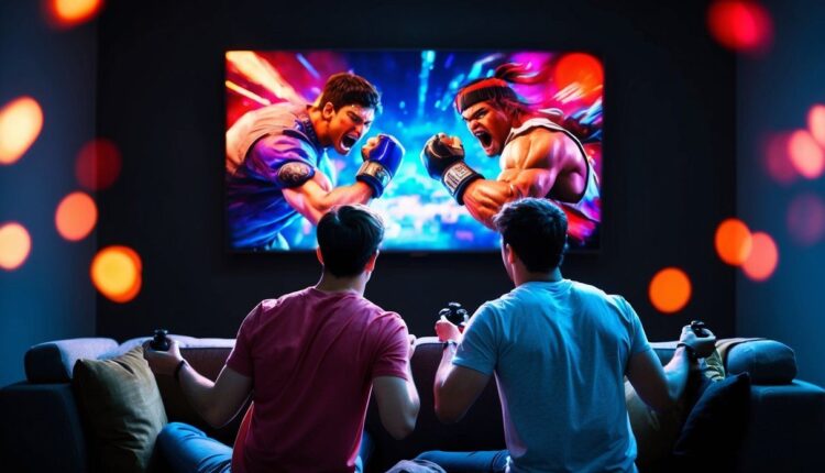Desafie seus amigos com os melhores jogos de luta!