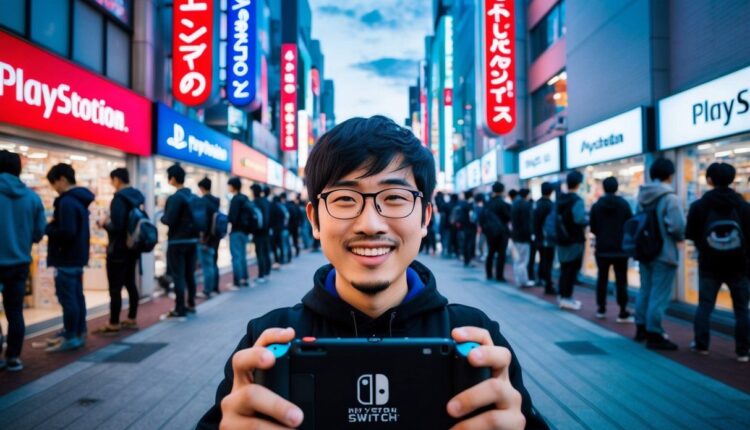 Qual console mais vendido no japão?