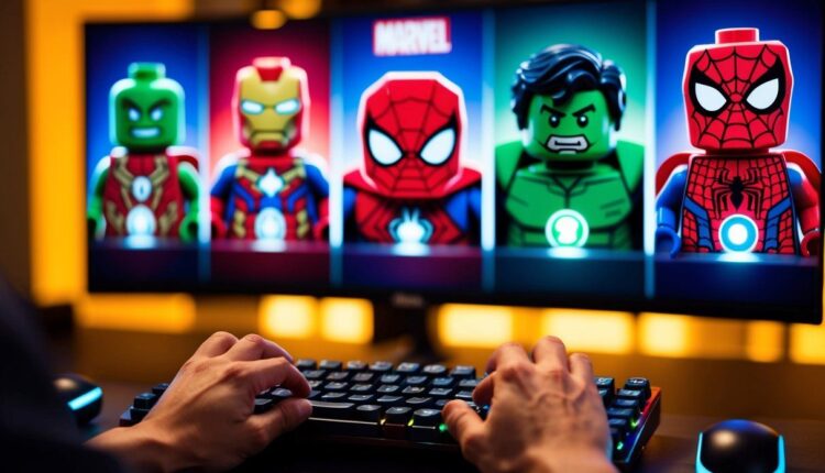 Como abrir o menu de personagens Lego Marvel Super Heroes no PC?