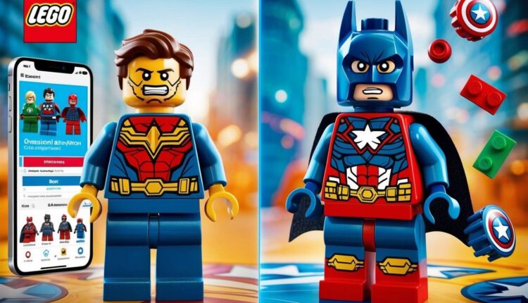 Como criar personagem LEGO Marvel Super Heroes?