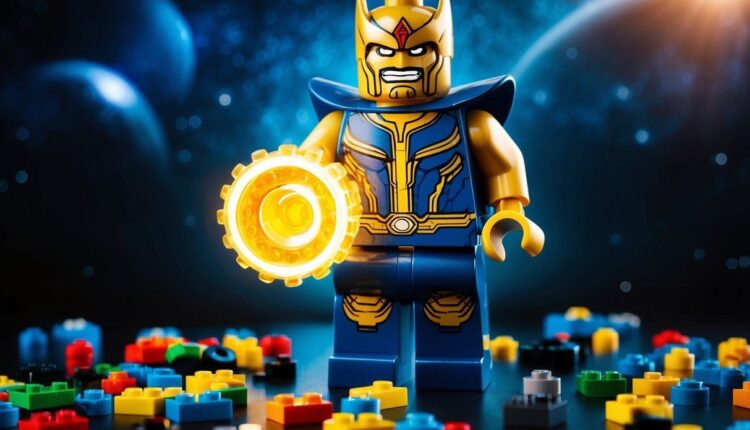 Qual Lego Marvel tem o Thanos?