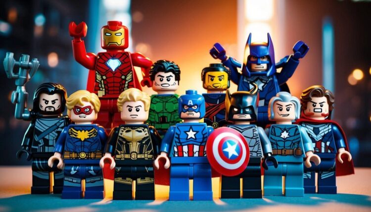 Quantos personagens têm o Lego Avengers?