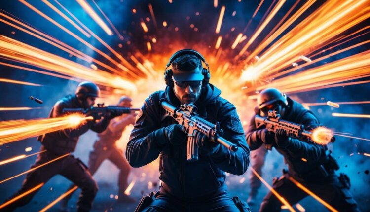 Tiroteio insano: Desafie seus reflexos nos melhores games de ação!