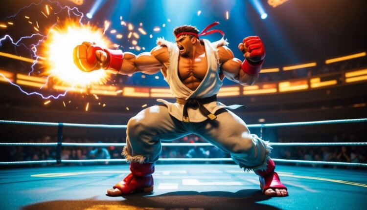 Como dar golpes no Street Fighter 2?