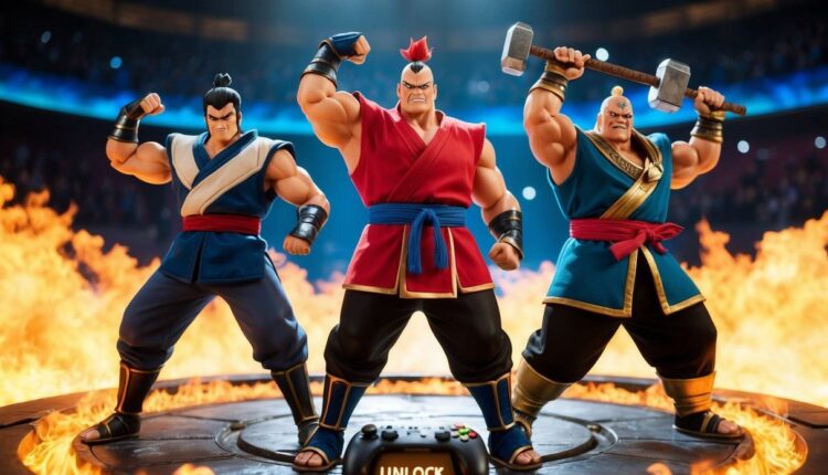 Como liberar Goro,Kintaro e Shao Kahn?
