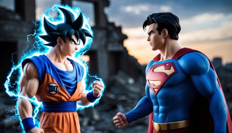 Goku vs Superman: O confronto entre dois deuses!