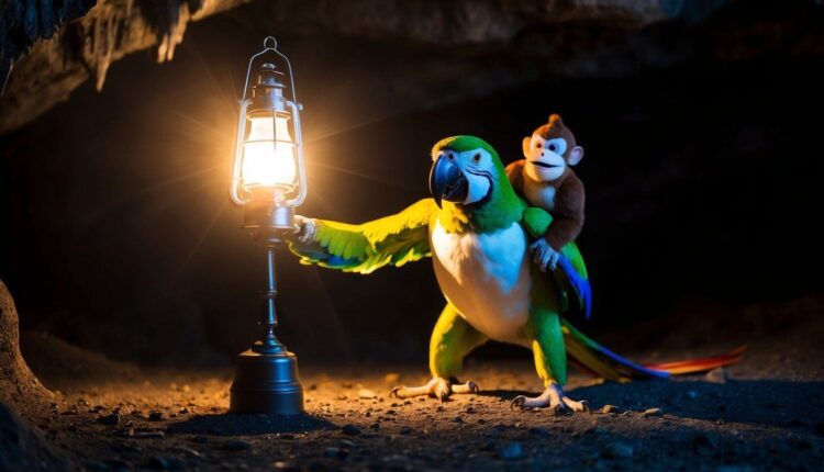Para que serve o papagaio no Donkey Kong?