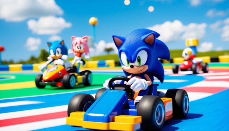 Sonic Drift 2 (Game Gear): Corrida veloz (Master System)