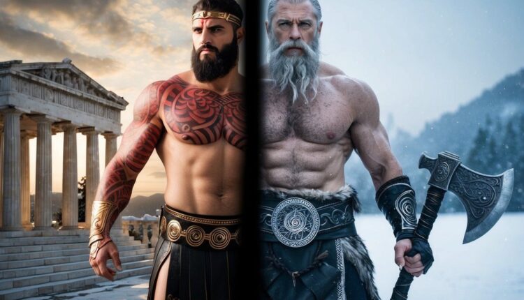 Como Kratos ficou branco?