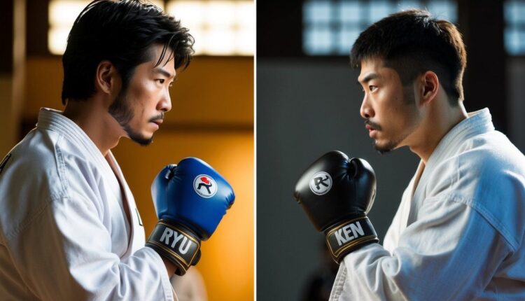Qual a diferença de Ryu para Ken?
