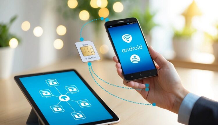 Como usar o mesmo Chip no celular e no tablet?