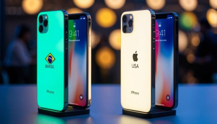 Qual a diferença entre o iPhone brasileiro e o americano?