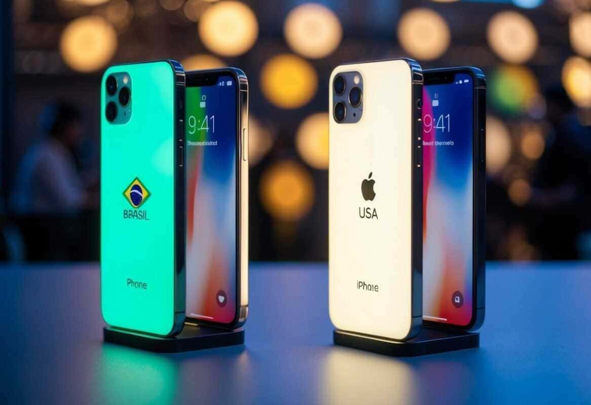 Qual a diferença entre o iPhone brasileiro e o americano?