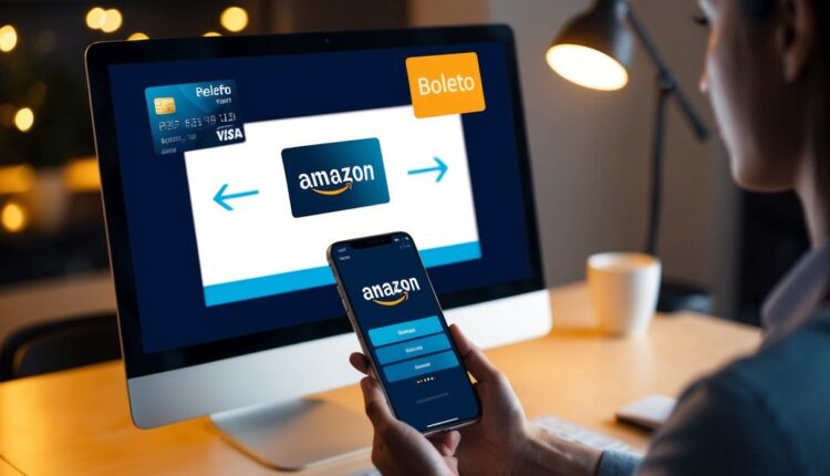 Tem como comprar celular parcelado no boleto na Amazon?
