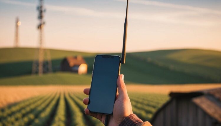 Celular que tem entrada para antena rural