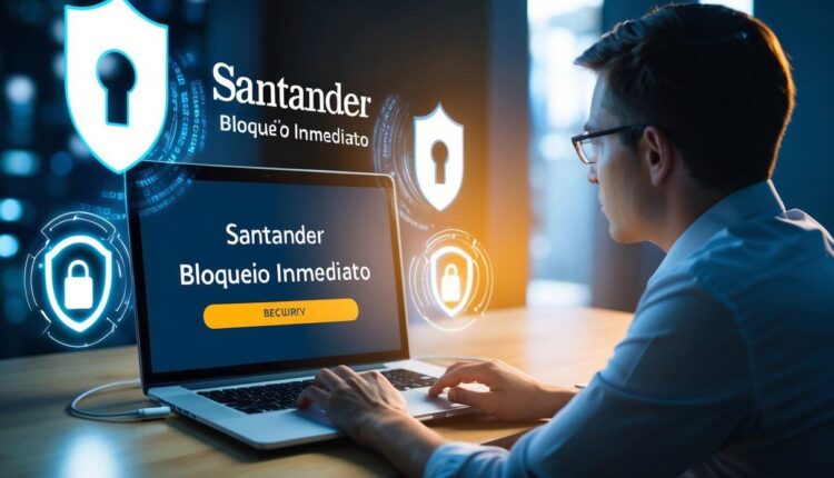 Como deslogar Santander de outro celular?