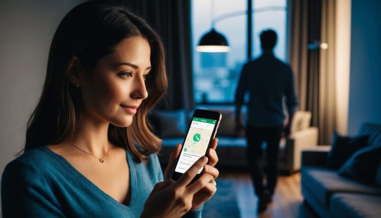 Como rastrear o celular do meu marido pelo WhatsApp?
