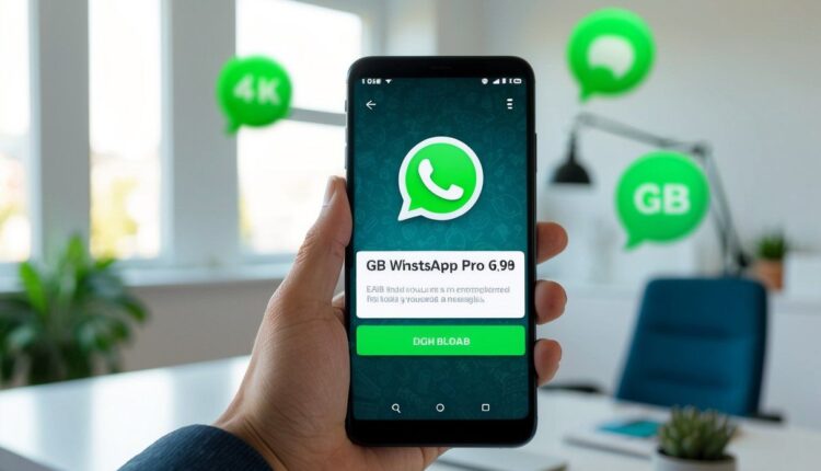 GB WhatsApp v9.90 download pro