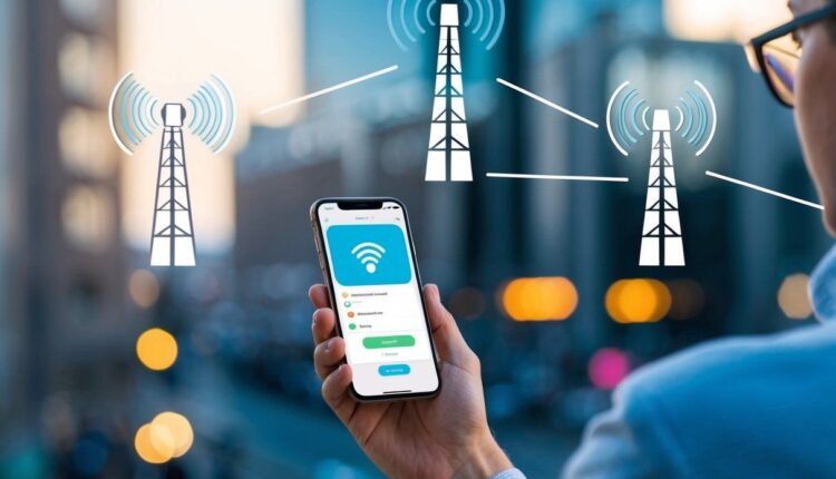 Localizar celular pela antena