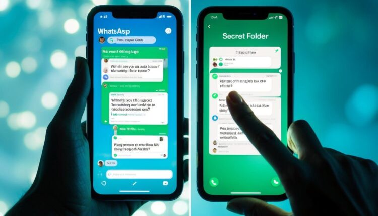 Onde fica pasta secreta WhatsApp?