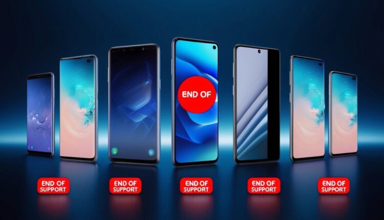 Quais modelos de celular da Samsung serão descontinuados?