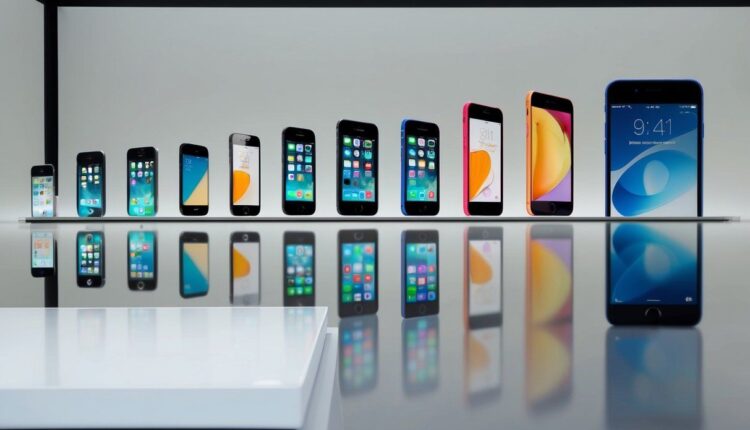 Quais modelos de iPhone não são mais fabricados?