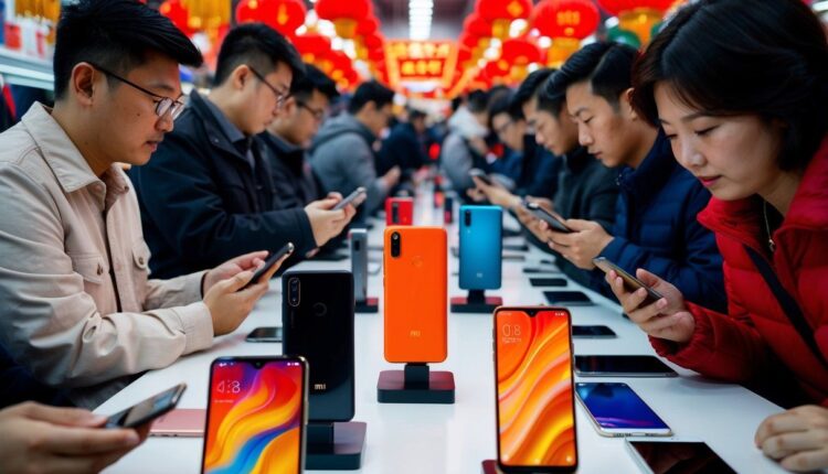Qual é o celular mais vendido na China?