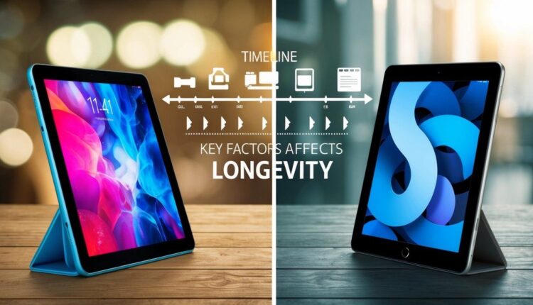 Quanto tempo de vida tem um tablet?