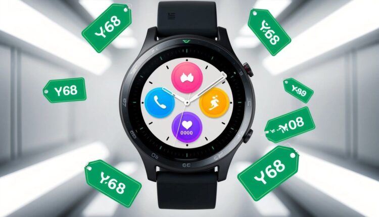 Smartwatch Y68 - Onde comprar mais barato?