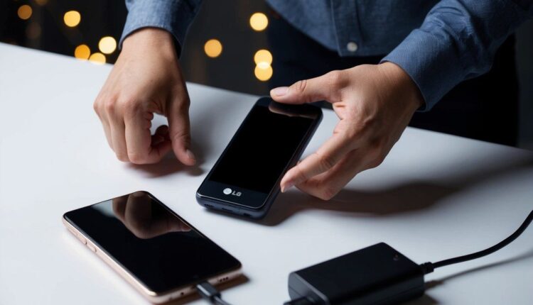 Solução para LG k22 que não liga