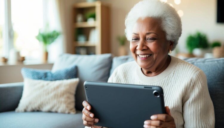 Tablet para idosos