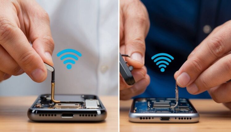 Antena Wi-Fi do celular não funciona