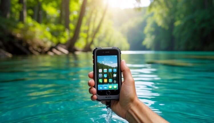 Celular Android à prova d'água e poeira para aventuras