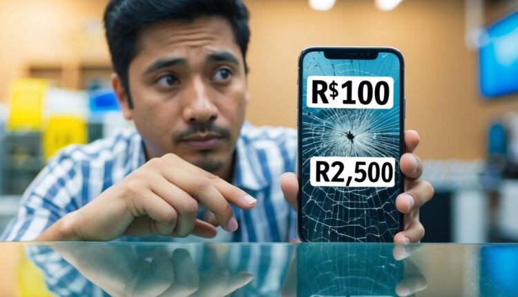 Quanto custa troca a tela de um celular? Opções e preços