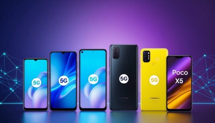 Smartphone Android com 5G barato e bom