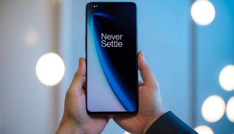 Smartphone OnePlus com software limpo e atualizações rápidas