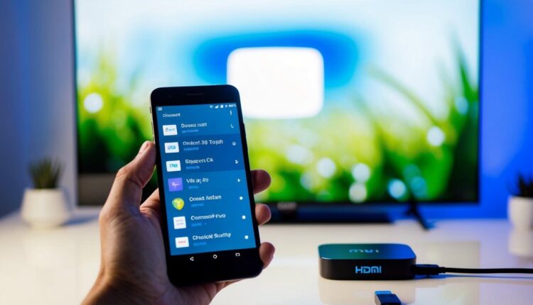 Como conectar o celular Android na TV?