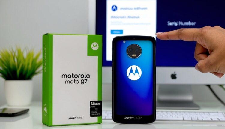 Como saber se o Moto G7 é original?