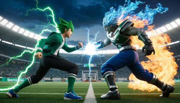 Deku Vs. Todoroki: Fogo E Gelo Colidem!