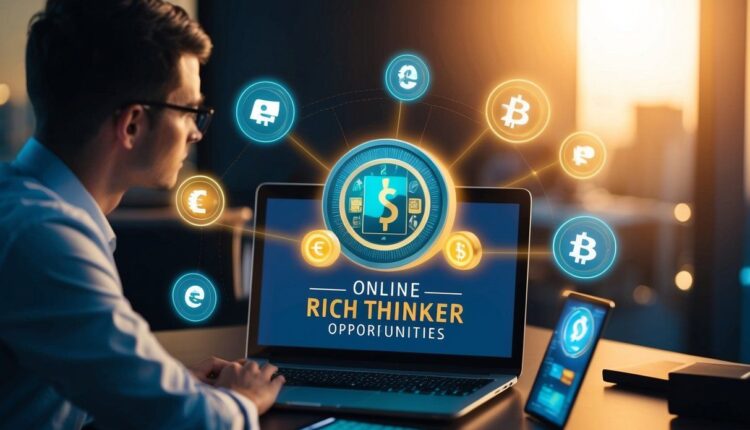 É verdade que ganha dinheiro no Rich Thinker?