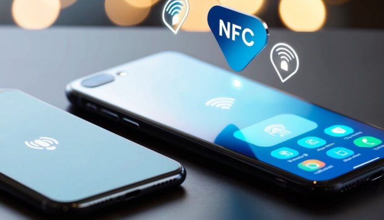 Onde fica a antena NFC no celular?