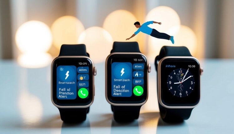 Qual smartwatch tem detector de queda?