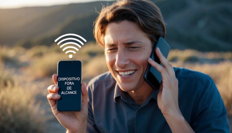 Quando o dispositivo celular está fora de alcance? Guia completo