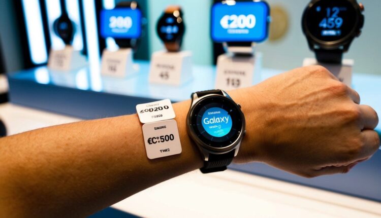 Quanto custa um smartwatch da Samsung?