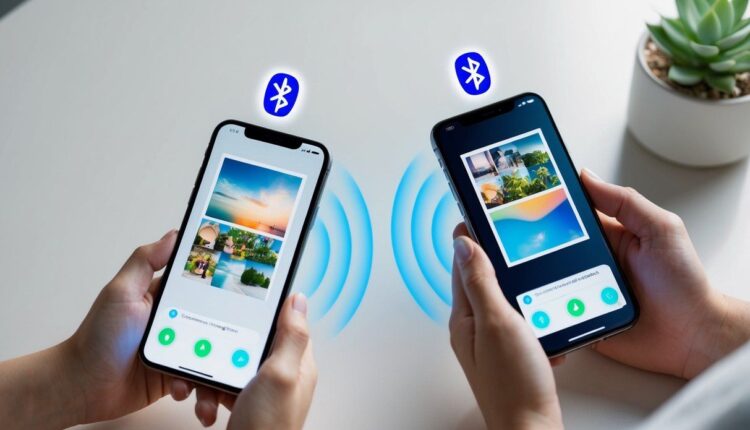 Tem como transmitir imagem via Bluetooth?