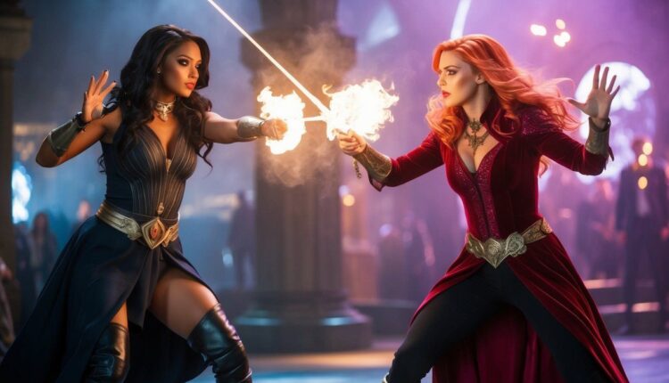 Zatanna Vs. Feiticeira Escarlate: Magia Em Duelo!