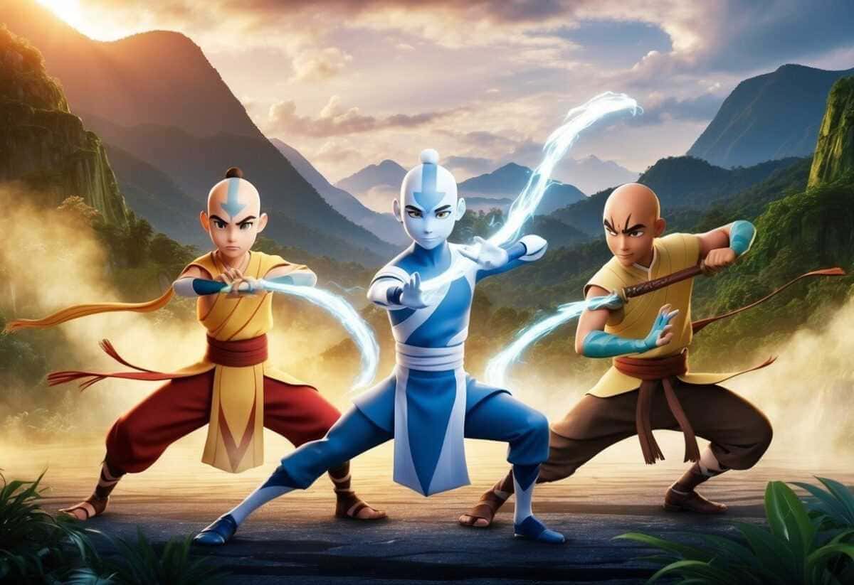 Avatar: A Lenda de Aang - Elenco na Netflix - Revista Tech