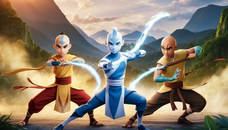 Avatar: A Lenda de Aang - Elenco na Netflix