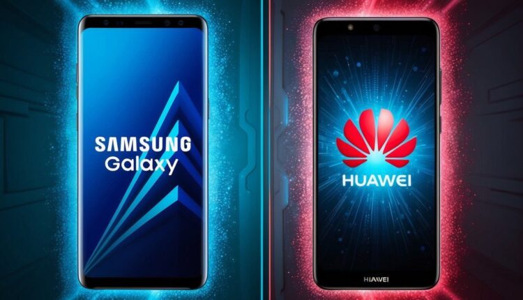 Confronto de Potências: Galaxy vs. Huawei