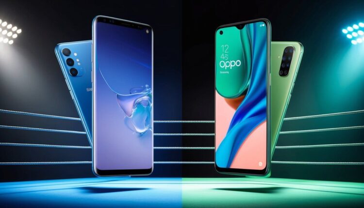 Estilo e Performance: Galaxy vs. Oppo